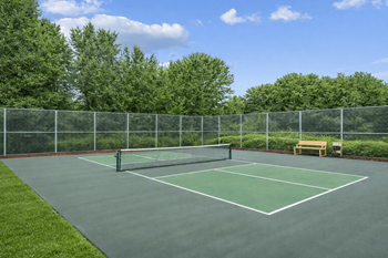 The estates at arbor oaks pickleball court